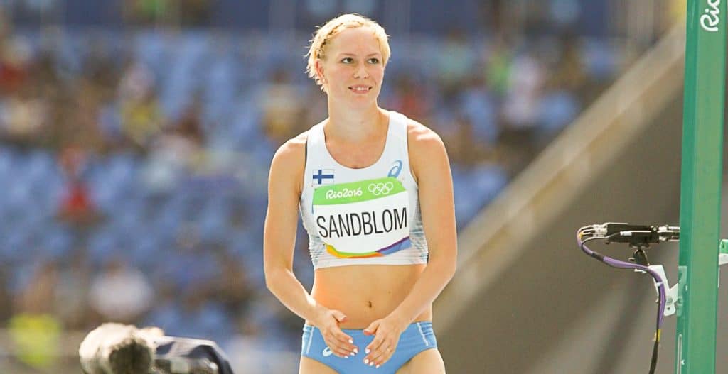 Korkeushyppääjä Linda Sandblom